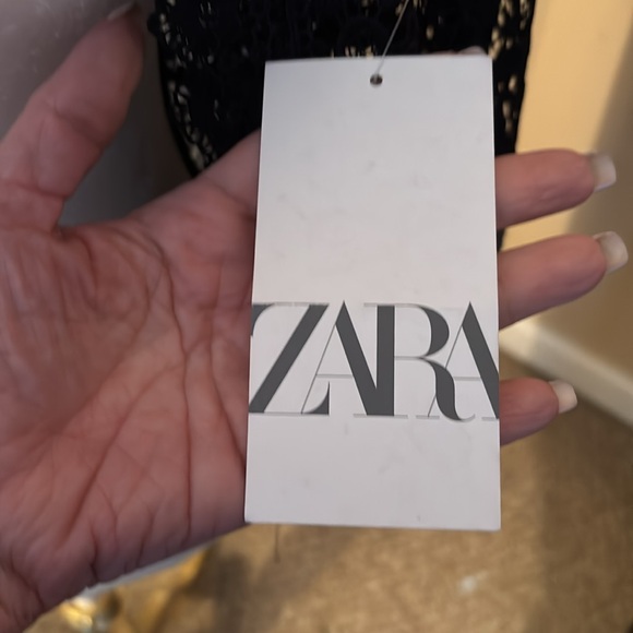 Zara navy blue shrug - NWT - Picture 6 of 9